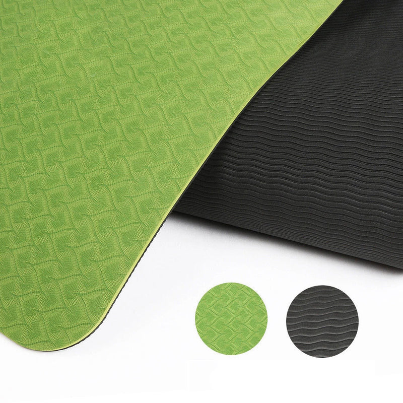 -Color 6Mm Posture Line Yoga Mat Fitness Mat