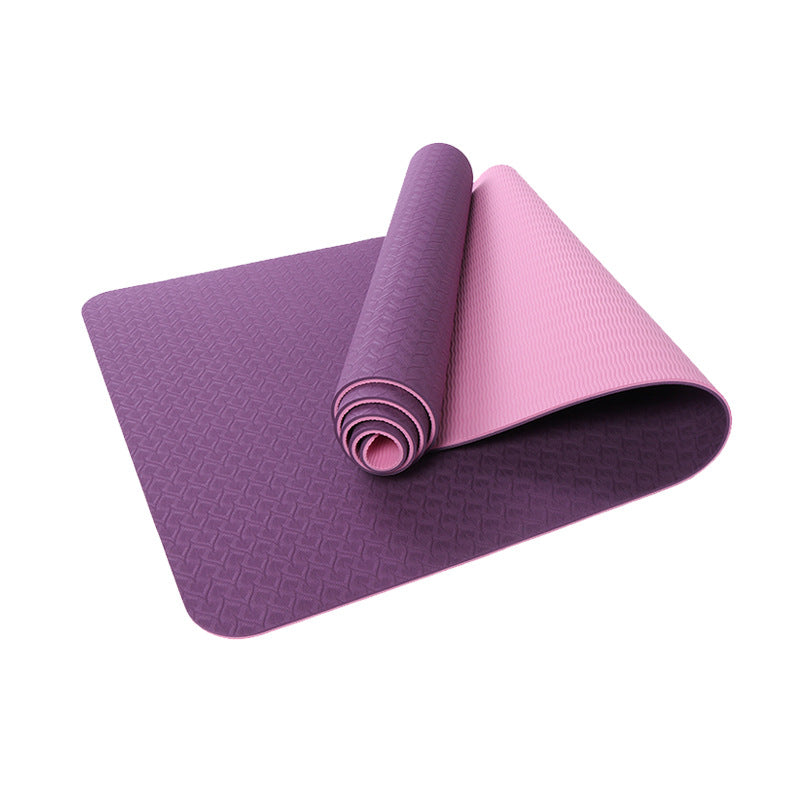 -Color 6Mm Posture Line Yoga Mat Fitness Mat