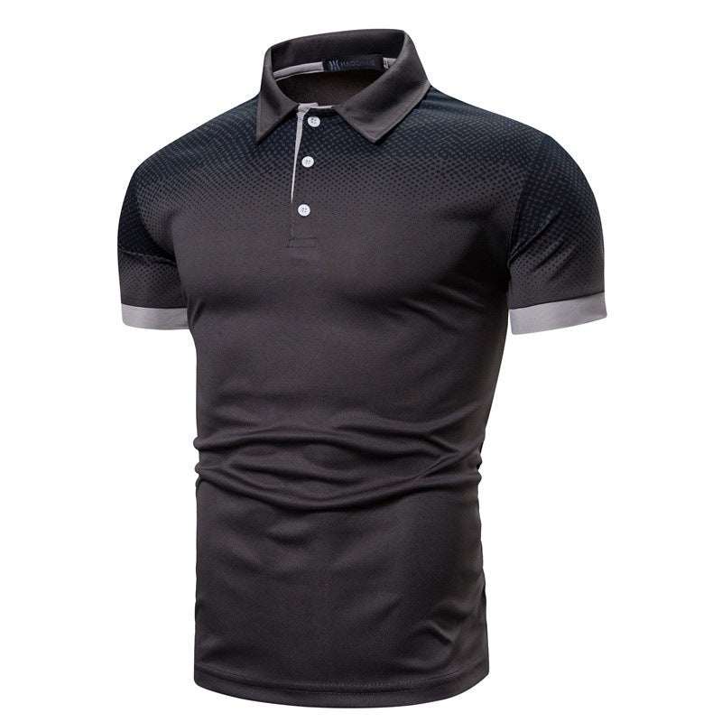 T-shirt Men's Plus Size Printing Short-sleeved  polo T shirt For Men