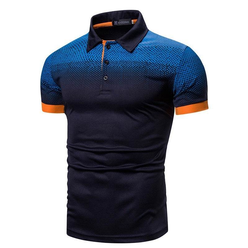 T-shirt Men's Plus Size Printing Short-sleeved  polo T shirt For Men