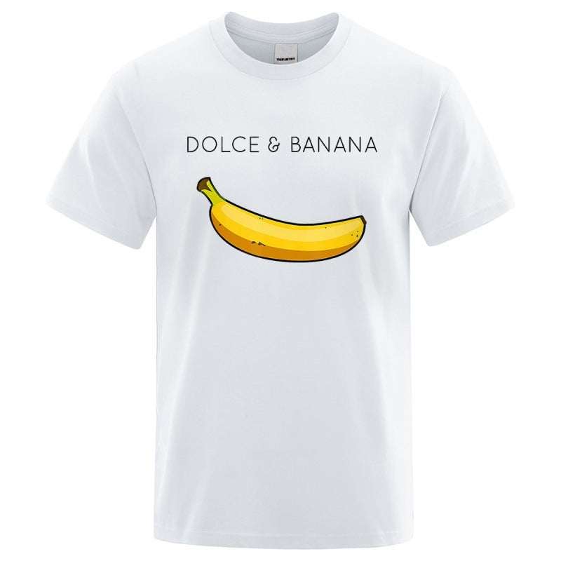 Tshirts  Banana Fashion PTshirts  Banana Fashion Print polyester, short sleeve round collar.rint polyester, short sleeve round collar.