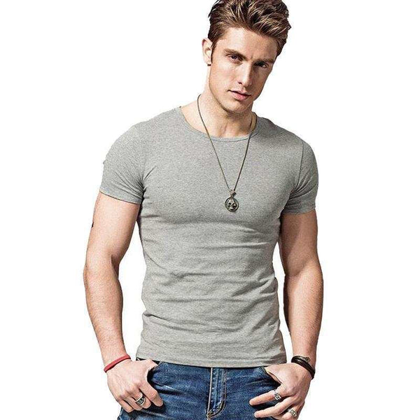  Mens T Shirts - Hot Summer Men T-Shirts  made with bamboo style fiber 