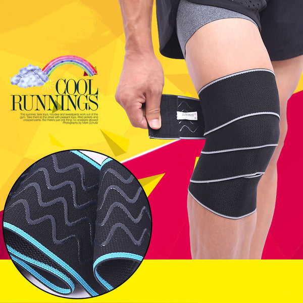 Lifting Knee Wraps Sports Running Basketball Football Wrap Bandage Kneepad