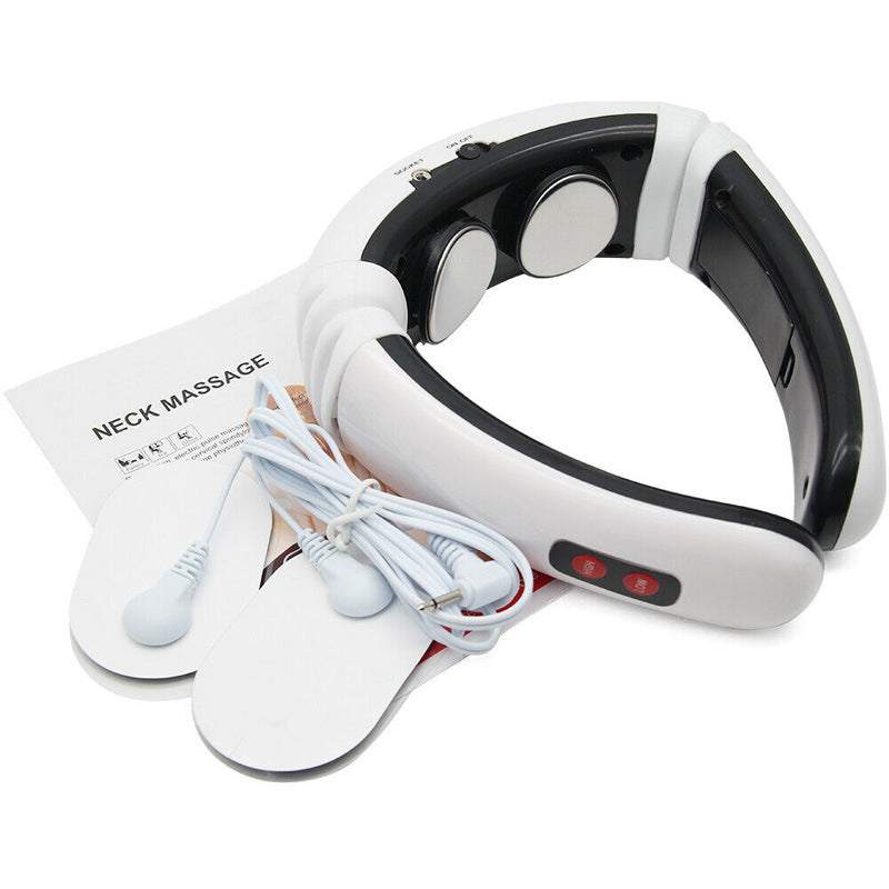 Electric neck massager with far infrared