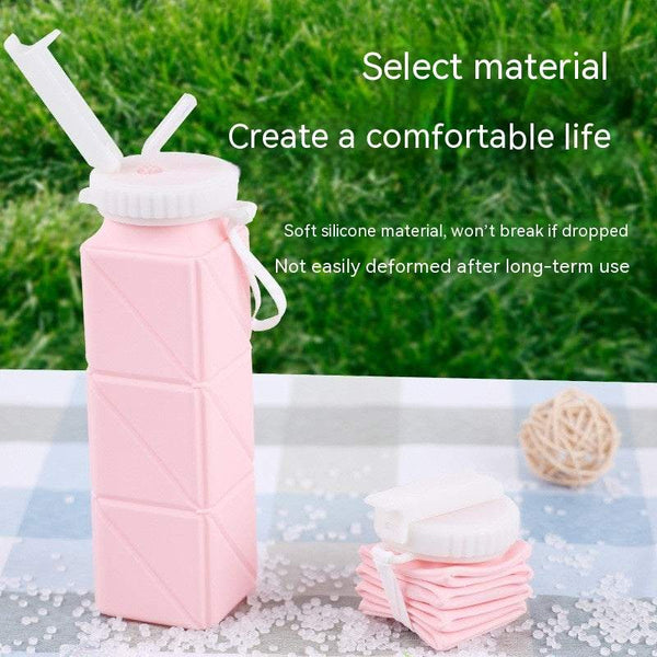 Foldable Water Bottle Sports Cup Portable Outdoor, Travelling