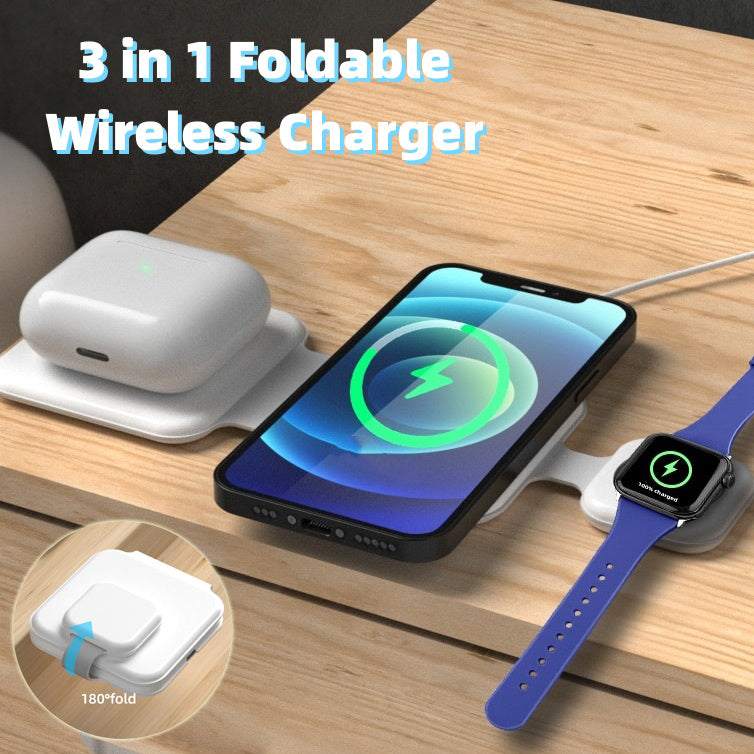 3 in 1 Charging Station Board3 in 1 Charging Station Board Wireless Full-Speed Charging all devices Wireless Full-Speed Charging all devices