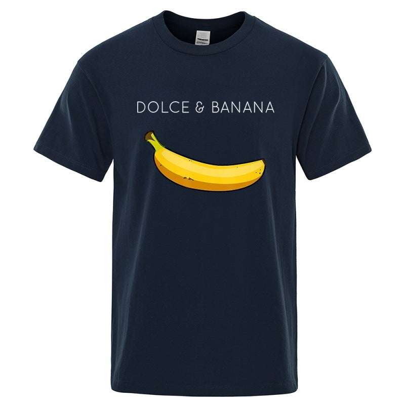 Tshirts  Banana Fashion PTshirts  Banana Fashion Print polyester, short sleeve round collar.rint polyester, short sleeve round collar.