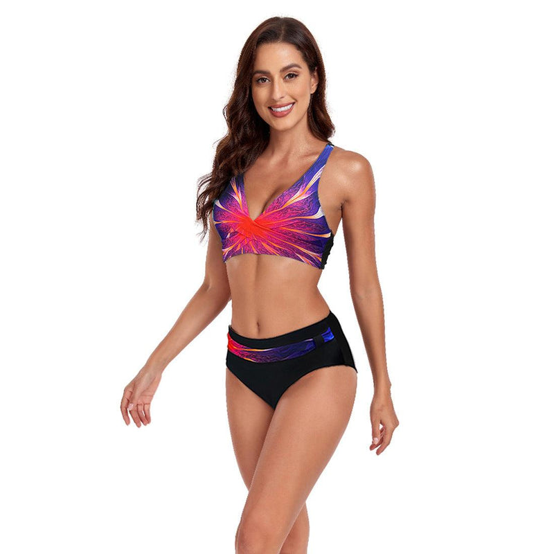 Beautiful halter bikini good material, comfortable wear