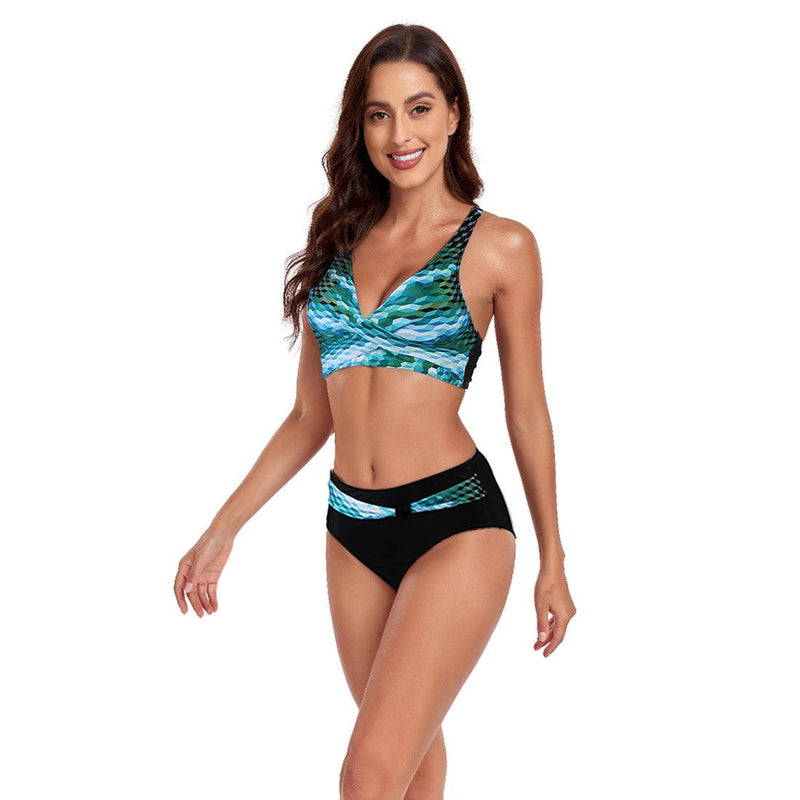 Beautiful halter bikini good material, comfortable wear