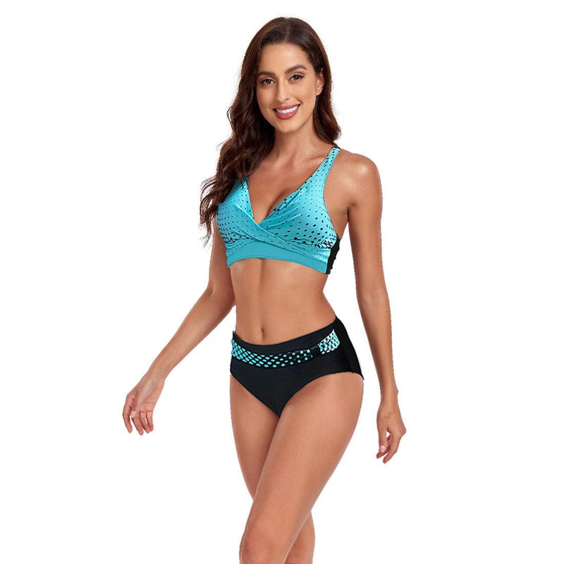 Beautiful halter bikini good material, comfortable wear