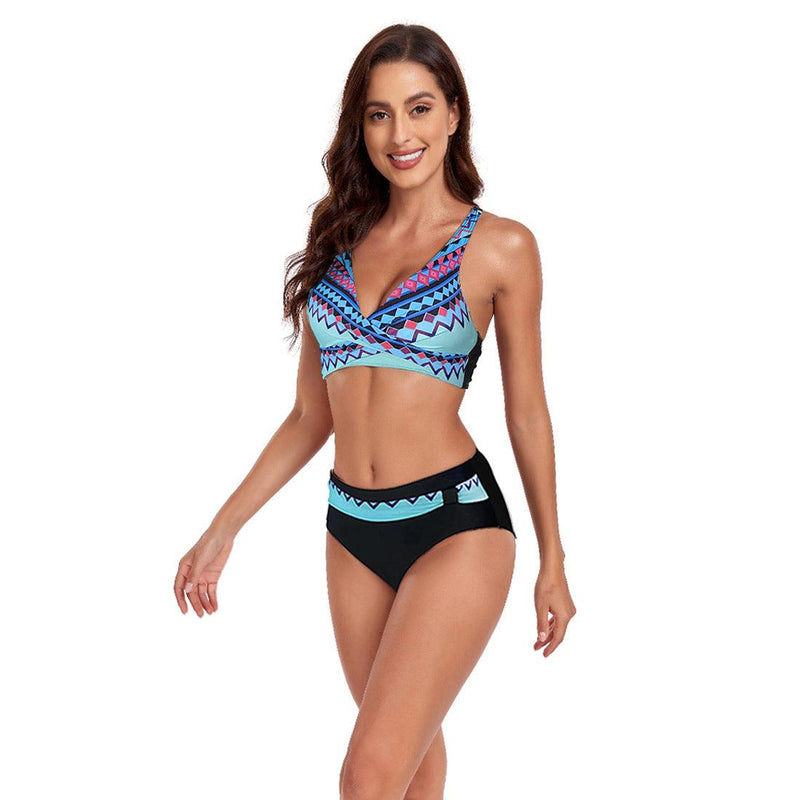 Beautiful halter bikini good material, comfortable wear