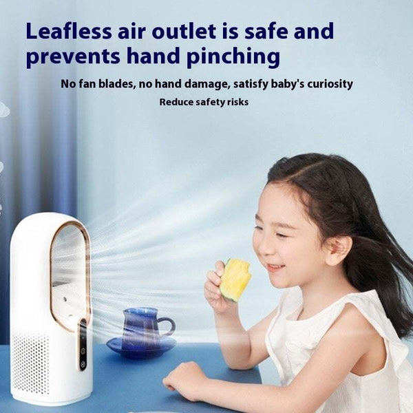 Air Purification Best Bladeless Fan Spray Humidification Refrigeration Mist Fan